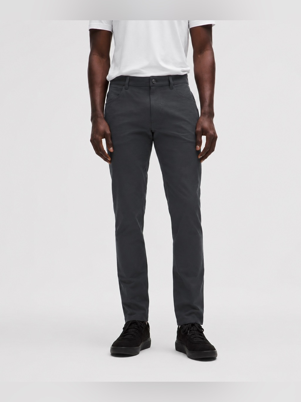 Lululemon Men’s Dark Gray Cotton Blend Slim Fit Chino Pants Size 30 *122